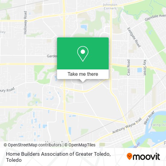 Mapa de Home Builders Association of Greater Toledo