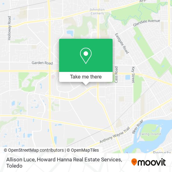 Mapa de Allison Luce, Howard Hanna Real Estate Services