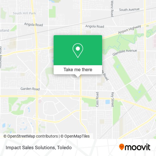 Impact Sales Solutions map