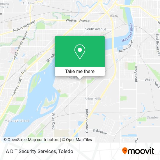 Mapa de A D T Security Services