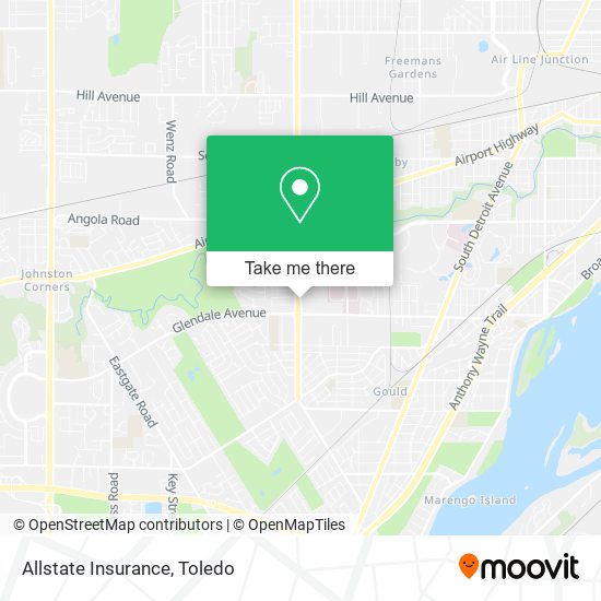 Allstate Insurance map