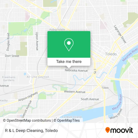 R & L Deep Cleaning map