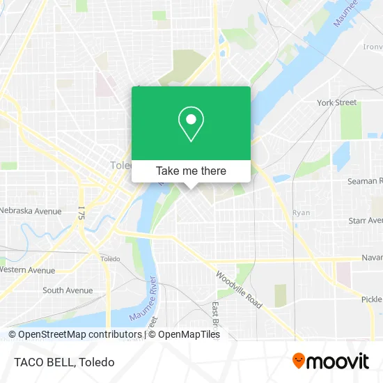 TACO BELL map