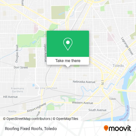 Mapa de Roofing Fixed Roofs