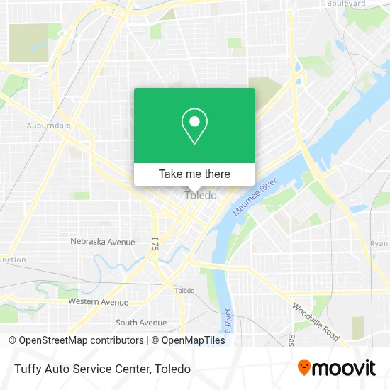 Tuffy Auto Service Center map