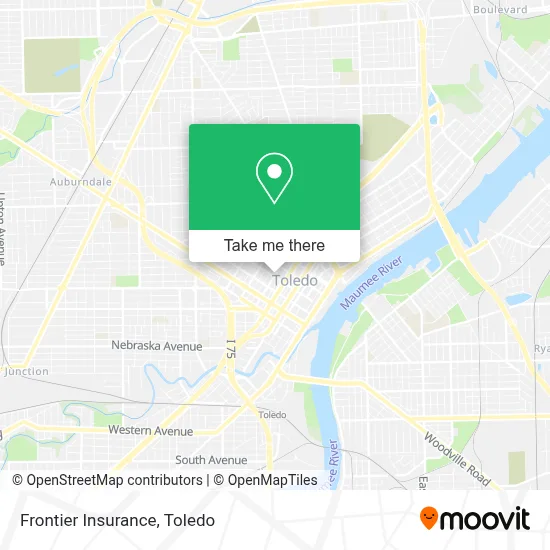 Frontier Insurance map