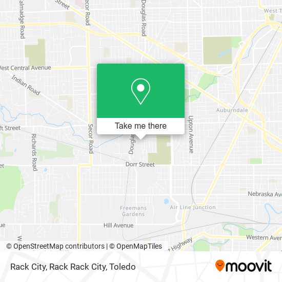 Mapa de Rack City, Rack Rack City