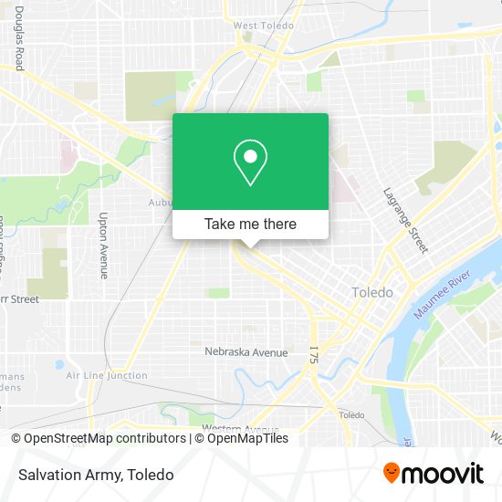 Mapa de Salvation Army