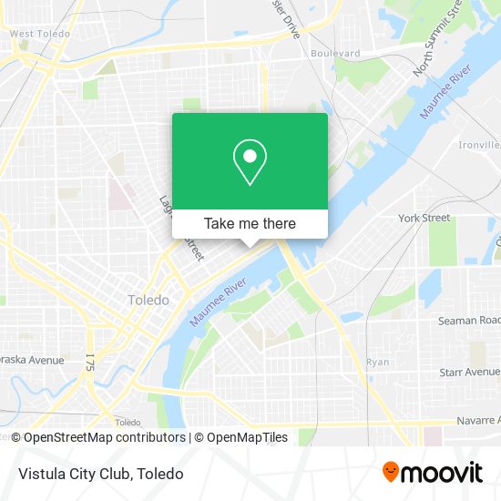 Mapa de Vistula City Club