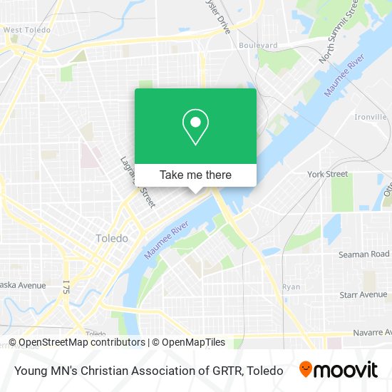Young MN's Christian Association of GRTR map