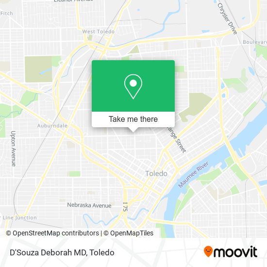 Mapa de D'Souza Deborah MD