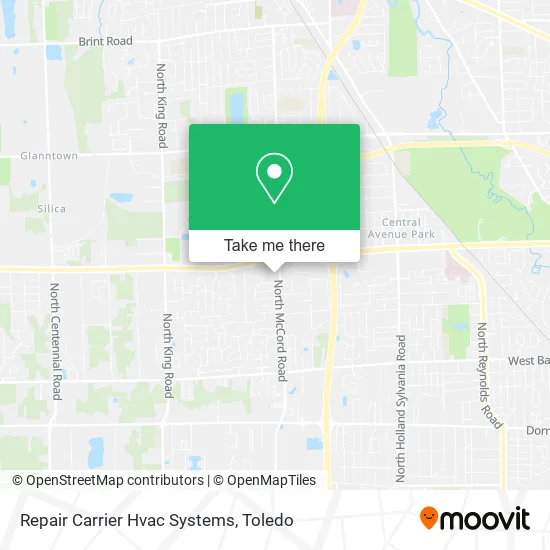 Repair Carrier Hvac Systems map
