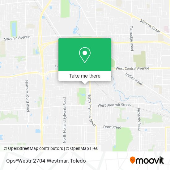 Ops*Westr 2704 Westmar map