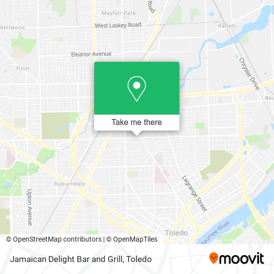 Jamaican Delight Bar and Grill map