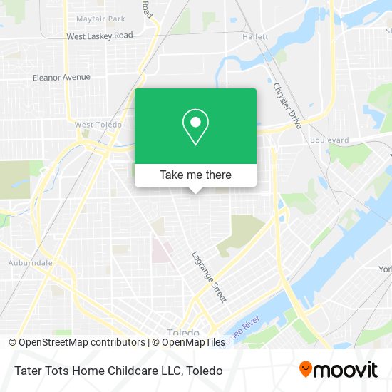 Tater Tots Home Childcare LLC map