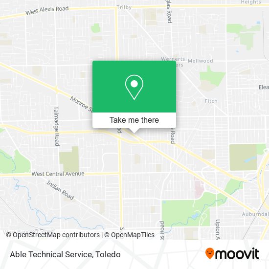 Mapa de Able Technical Service