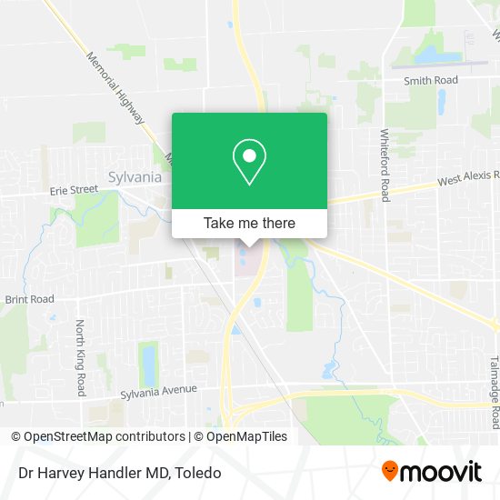 Dr Harvey Handler MD map