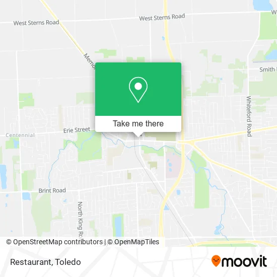 Restaurant map