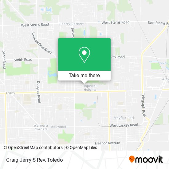 Craig Jerry S Rev map