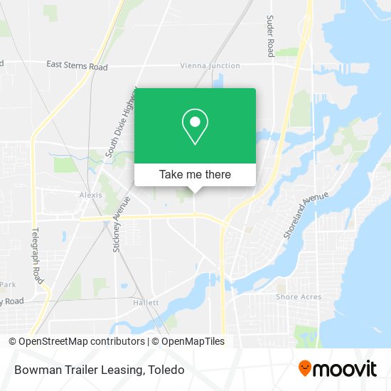 Bowman Trailer Leasing map