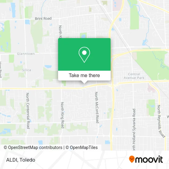 ALDI map