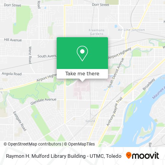 Raymon H. Mulford Library Building - UTMC map