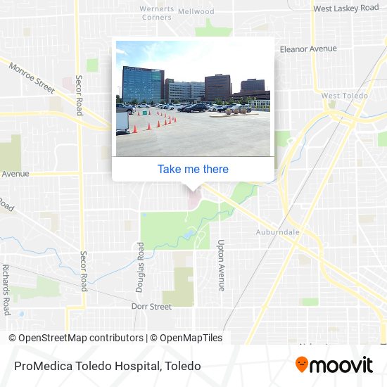ProMedica Toledo Hospital map