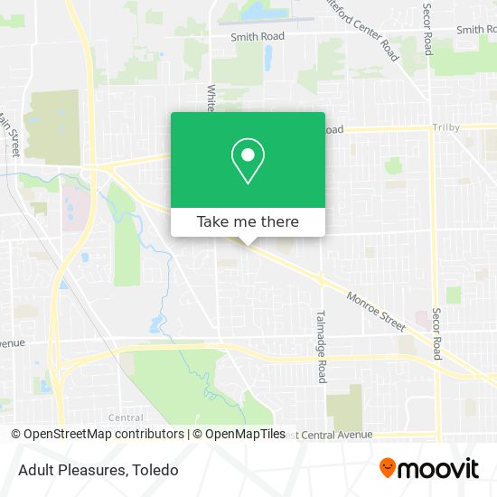 Mapa de Adult Pleasures