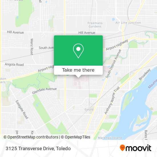 3125 Transverse Drive map