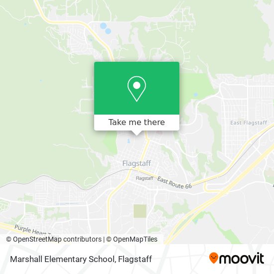 Marshall Elementary School map