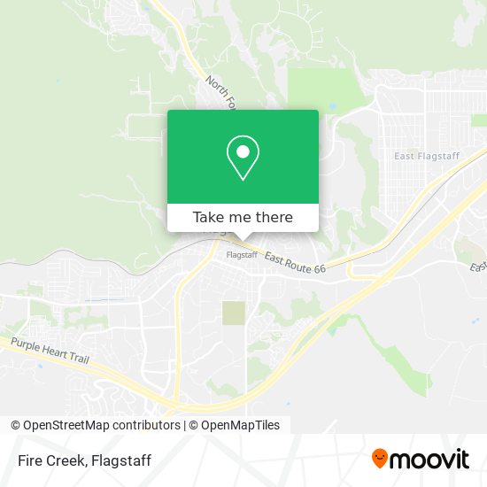 Mapa de Fire Creek