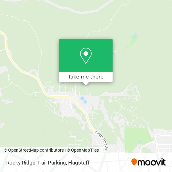 Mapa de Rocky Ridge Trail Parking