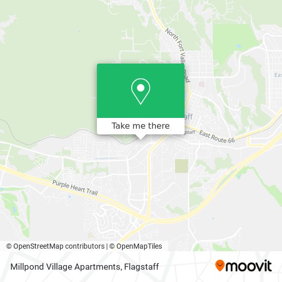 Mapa de Millpond Village Apartments