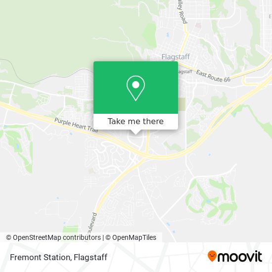 Mapa de Fremont Station