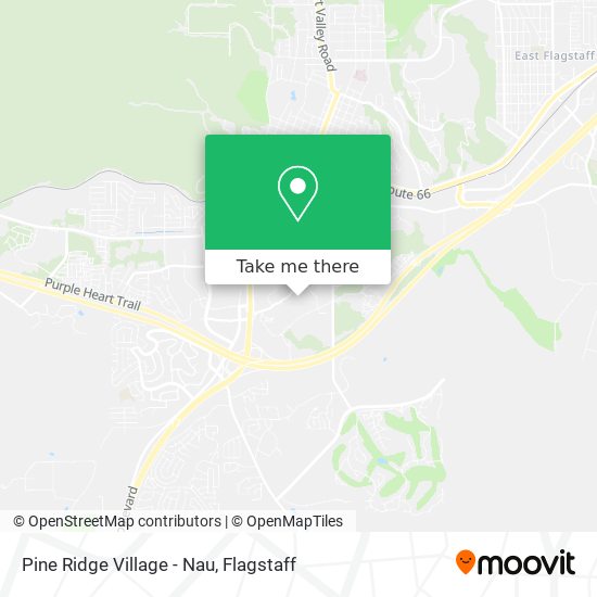Pine Ridge Village - Nau map