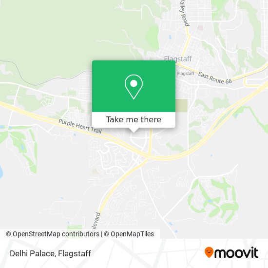 Mapa de Delhi Palace