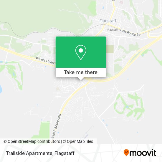 Trailside Apartments map