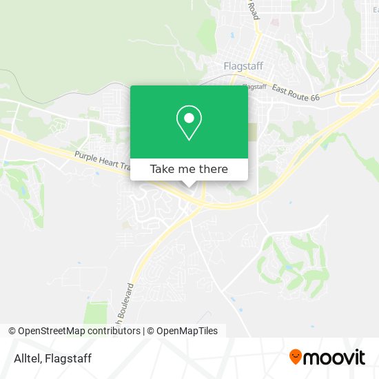Mapa de Alltel