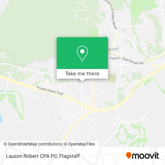 Mapa de Lauzon Robert CPA PC