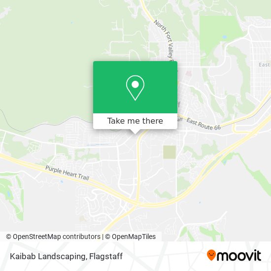 Kaibab Landscaping map