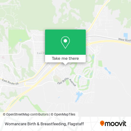 Womancare Birth & Breastfeeding map