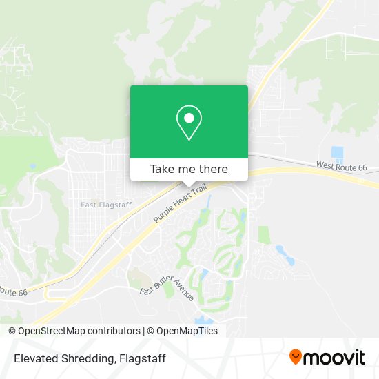 Mapa de Elevated Shredding
