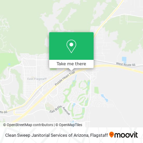 Clean Sweep Janitorial Services of Arizona map