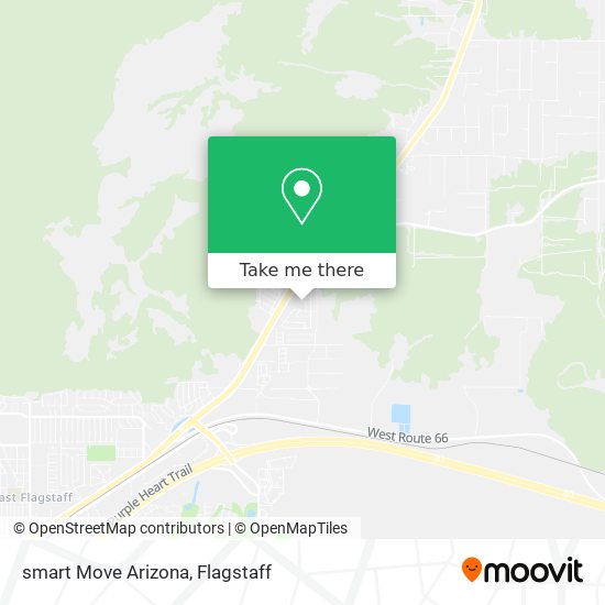 Mapa de smart Move Arizona