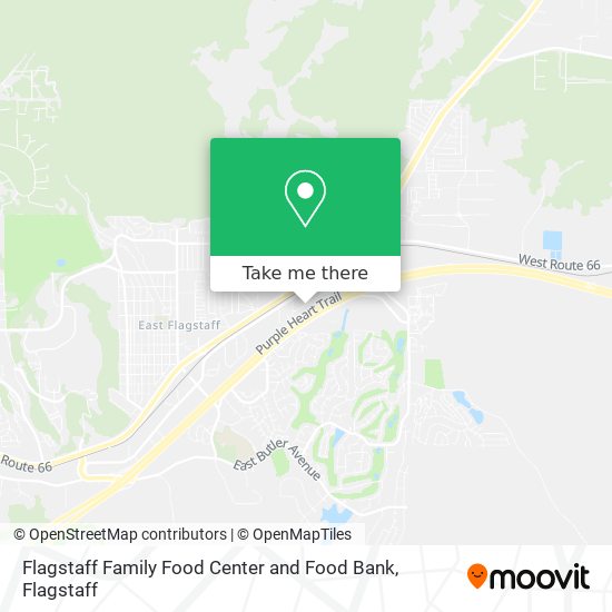 Mapa de Flagstaff Family Food Center and Food Bank