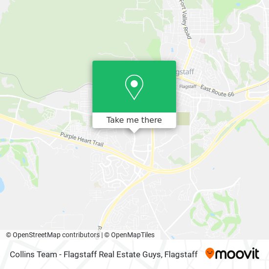 Mapa de Collins Team - Flagstaff Real Estate Guys
