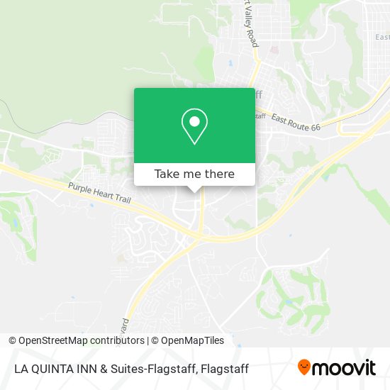 Mapa de LA QUINTA INN & Suites-Flagstaff