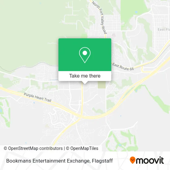 Bookmans Entertainment Exchange map