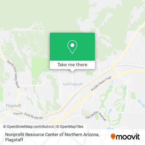 Nonprofit Resource Center of Northern Arizona map