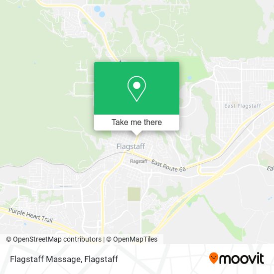 Flagstaff Massage map